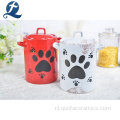 Pet Storage Food Kitchen Container keramische koektrommel